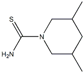 3,5-dimethylpiperidine-1-carbothioamide Struktur