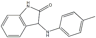 3-[(4-methylphenyl)amino]-2,3-dihydro-1H-indol-2-one Struktur