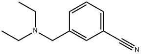 3-[(diethylamino)methyl]benzonitrile Struktur