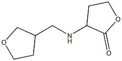 3-[(oxolan-3-ylmethyl)amino]oxolan-2-one Struktur