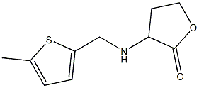 3-{[(5-methylthiophen-2-yl)methyl]amino}oxolan-2-one Struktur