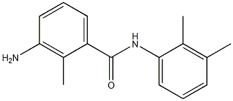 3-amino-N-(2,3-dimethylphenyl)-2-methylbenzamide Struktur