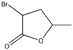 3-bromo-5-methyloxolan-2-one Struktur