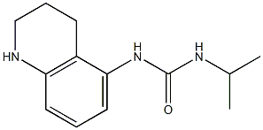 3-propan-2-yl-1-1,2,3,4-tetrahydroquinolin-5-ylurea Struktur