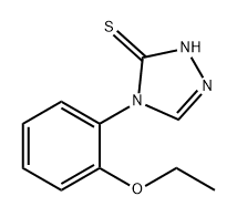 4-(2-ethoxyphenyl)-4H-1,2,4-triazole-3-thiol Struktur