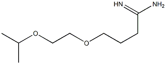 4-(2-isopropoxyethoxy)butanimidamide Struktur