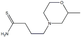 4-(2-methylmorpholin-4-yl)butanethioamide Struktur