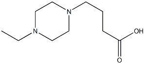 4-(4-ethylpiperazin-1-yl)butanoic acid Struktur