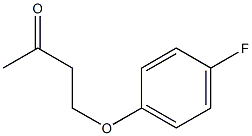 4-(4-fluorophenoxy)butan-2-one Struktur