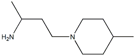 4-(4-methylpiperidin-1-yl)butan-2-amine Struktur