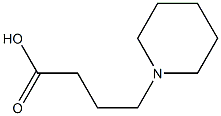 4-(piperidin-1-yl)butanoic acid Struktur