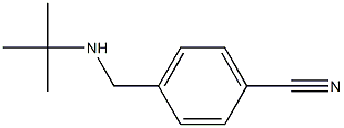 4-[(tert-butylamino)methyl]benzonitrile Struktur