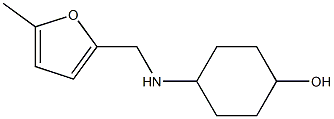 4-{[(5-methylfuran-2-yl)methyl]amino}cyclohexan-1-ol Struktur