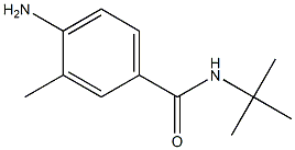 4-amino-N-(tert-butyl)-3-methylbenzamide Struktur