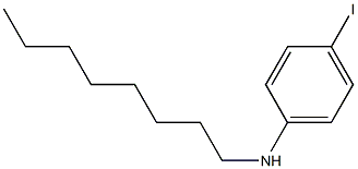 4-iodo-N-octylaniline Struktur