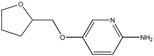 5-(oxolan-2-ylmethoxy)pyridin-2-amine Struktur