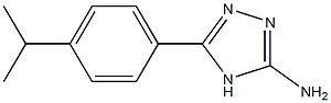 5-[4-(propan-2-yl)phenyl]-4H-1,2,4-triazol-3-amine Struktur