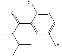 5-amino-2-chloro-N-isopropyl-N-methylbenzamide Struktur