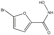 5-bromo-N-hydroxy-2-furamide Struktur