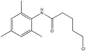 5-chloro-N-(2,4,6-trimethylphenyl)pentanamide Struktur