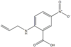 5-nitro-2-(prop-2-en-1-ylamino)benzoic acid Struktur