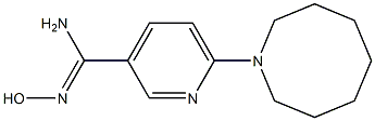 6-(azocan-1-yl)-N'-hydroxypyridine-3-carboximidamide Struktur