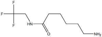 6-amino-N-(2,2,2-trifluoroethyl)hexanamide Struktur