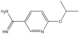 6-isopropoxypyridine-3-carboximidamide Struktur