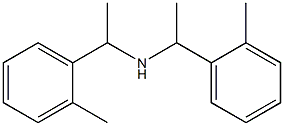 bis[1-(2-methylphenyl)ethyl]amine Struktur