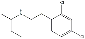 butan-2-yl[2-(2,4-dichlorophenyl)ethyl]amine Struktur