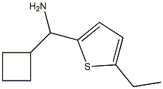 cyclobutyl(5-ethylthiophen-2-yl)methanamine Struktur