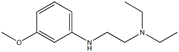 diethyl({2-[(3-methoxyphenyl)amino]ethyl})amine Struktur