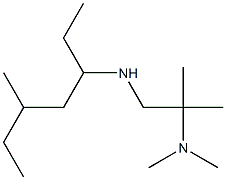 dimethyl({2-methyl-1-[(5-methylheptan-3-yl)amino]propan-2-yl})amine Struktur