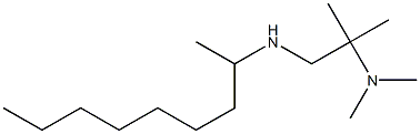 dimethyl[2-methyl-1-(nonan-2-ylamino)propan-2-yl]amine Struktur