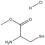 methyl 2-amino-3-sulfanylpropanoate hydrochloride Struktur