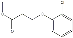 methyl 3-(2-chlorophenoxy)propanoate Struktur