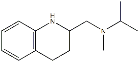 methyl(propan-2-yl)(1,2,3,4-tetrahydroquinolin-2-ylmethyl)amine Struktur