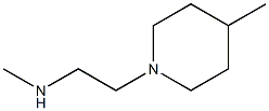 methyl[2-(4-methylpiperidin-1-yl)ethyl]amine Struktur