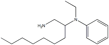 N-(1-aminononan-2-yl)-N-ethylaniline Struktur