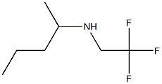 N-(1-methylbutyl)-N-(2,2,2-trifluoroethyl)amine Struktur