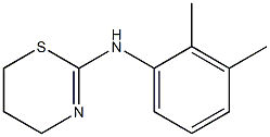 N-(2,3-dimethylphenyl)-5,6-dihydro-4H-1,3-thiazin-2-amine Struktur