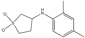 N-(2,4-dimethylphenyl)-N-(1,1-dioxidotetrahydrothien-3-yl)amine Struktur