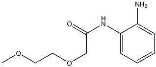 N-(2-aminophenyl)-2-(2-methoxyethoxy)acetamide Struktur