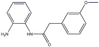 N-(2-aminophenyl)-2-(3-methoxyphenyl)acetamide Struktur