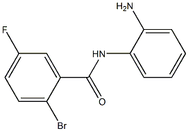 N-(2-aminophenyl)-2-bromo-5-fluorobenzamide Struktur