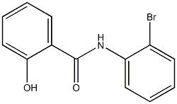 N-(2-bromophenyl)-2-hydroxybenzamide Struktur