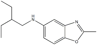 N-(2-ethylbutyl)-2-methyl-1,3-benzoxazol-5-amine Struktur