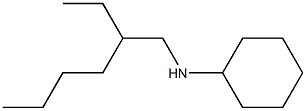 N-(2-ethylhexyl)cyclohexanamine Struktur