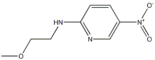 N-(2-methoxyethyl)-5-nitropyridin-2-amine Struktur