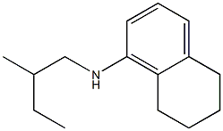 N-(2-methylbutyl)-5,6,7,8-tetrahydronaphthalen-1-amine Struktur